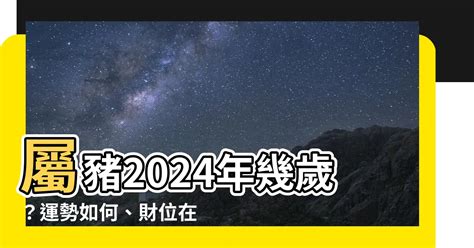 屬豬幾歲虛歲|屬豬今年幾歲？2024屬豬生肖年齡對照表！屬豬性格特質